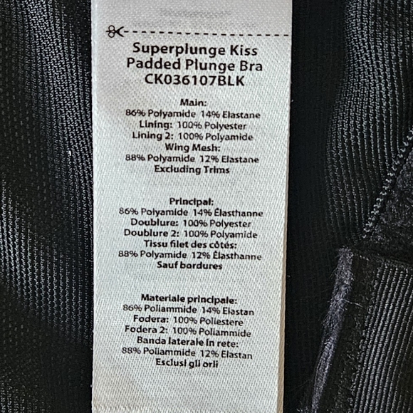 NWT Curvy Kate Superplunge Kiss Padded Plunge Bra SZ 34HH - Picture 12 of 12
